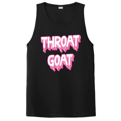 Funny Throat Goat Adult Humor Sarcastic Outfit PosiCharge Competitor Tank