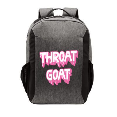 Funny Throat Goat Adult Humor Sarcastic Outfit Vector Backpack