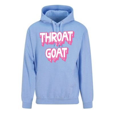 Funny Throat Goat Adult Humor Sarcastic Outfit Unisex Surf Hoodie