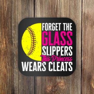 Forget The Glass Slippers This Princess Wears Cleats Coaster