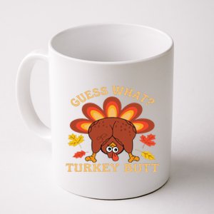 Funny Thanksgiving Guess What Turkey Butt Coffee Mug