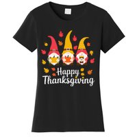 Funny Thanksgiving Gifts For Fall Gnome Gnomies Lover Women's T-Shirt