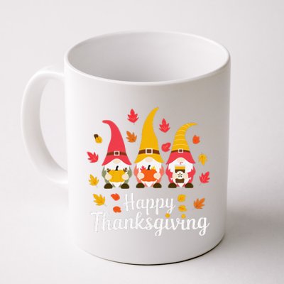 Funny Thanksgiving Gifts For Fall Gnome Gnomies Lover Coffee Mug