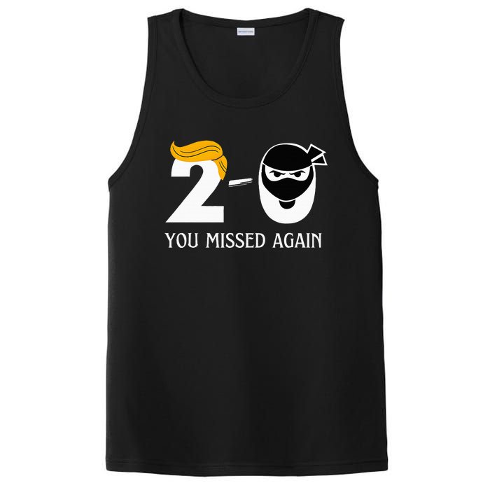 Funny Trump Golf Course Gunshots 20 You Missed Again PosiCharge Competitor Tank