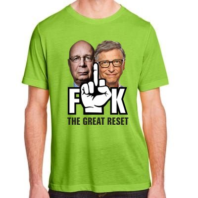 F*ck The Great Reset Adult ChromaSoft Performance T-Shirt