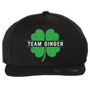 Funny Team Ginger Patricks Day Wool Snapback Cap