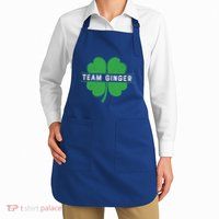 Funny Team Ginger Patricks Day Apron