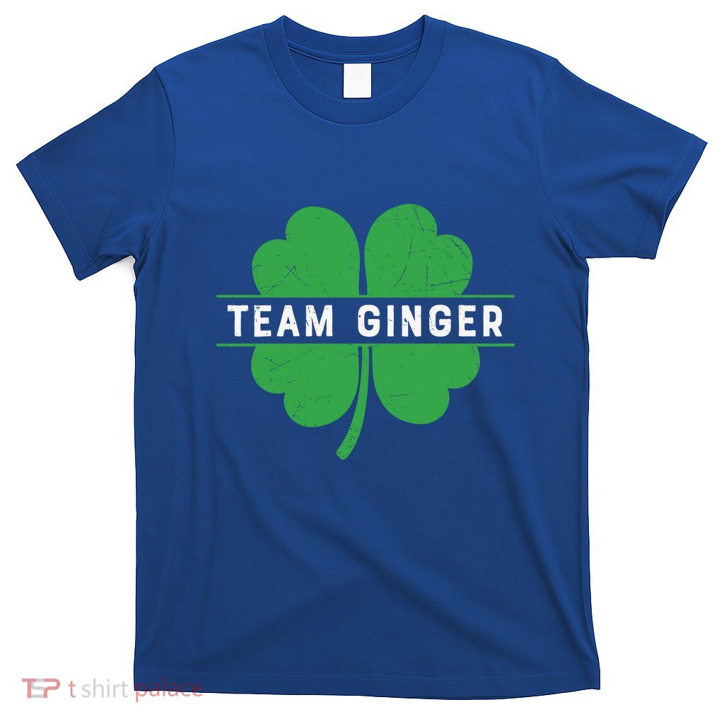 Funny Team Ginger Patricks Day T-Shirt
