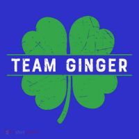 Funny Team Ginger Patricks Day Button