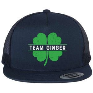 Funny Team Ginger Patricks Day Flat Bill Trucker Hat