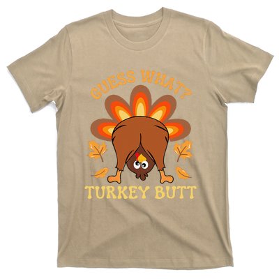 Funny Thanksgiving Guess What Turkey Butt T-Shirt