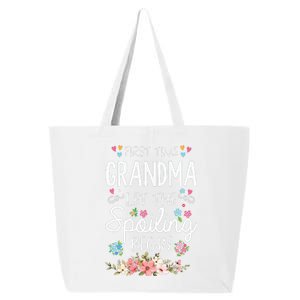 First Time Grandma Let The Spoiling Begin Grandmother 25L Jumbo Tote