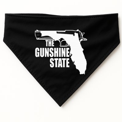 Florida The Gunshine State USA-Made Doggie Bandana
