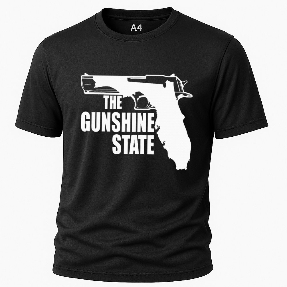 Florida The Gunshine State Cooling Performance Crew T-Shirt