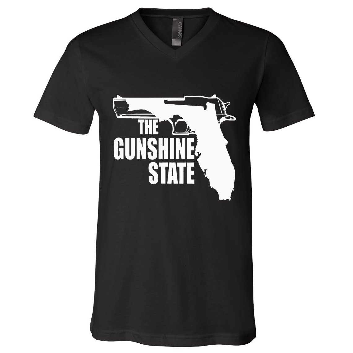 Florida The Gunshine State V-Neck T-Shirt