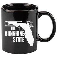 Florida The Gunshine State 11oz C Handle Ceramic Mug