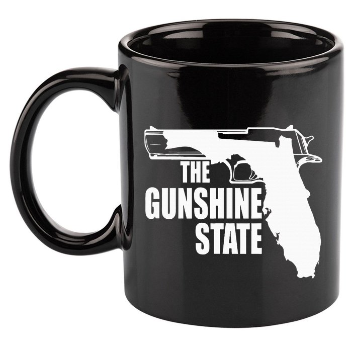 Florida The Gunshine State 11oz C Handle Ceramic Mug