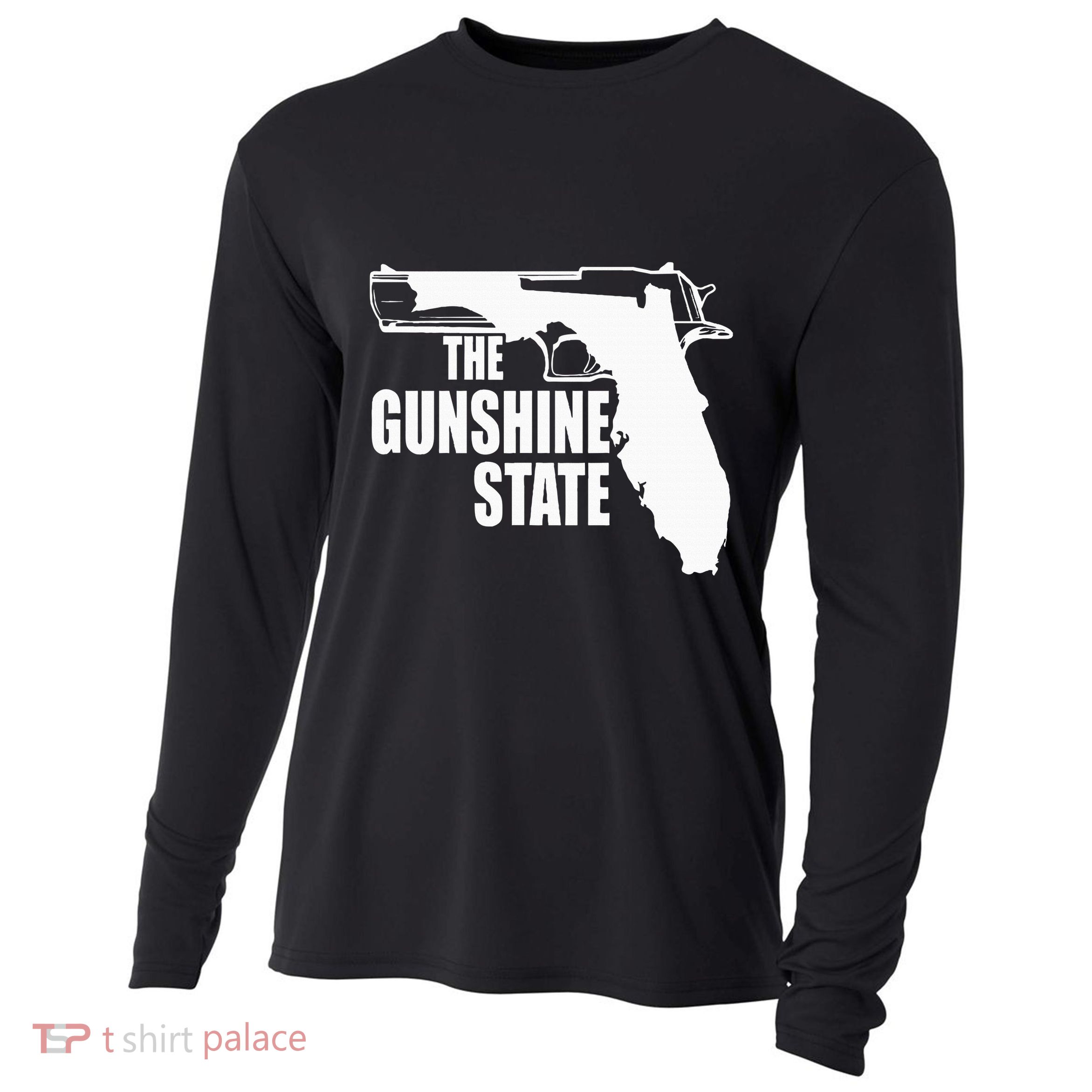 Florida The Gunshine State Cooling Performance Long Sleeve Crew