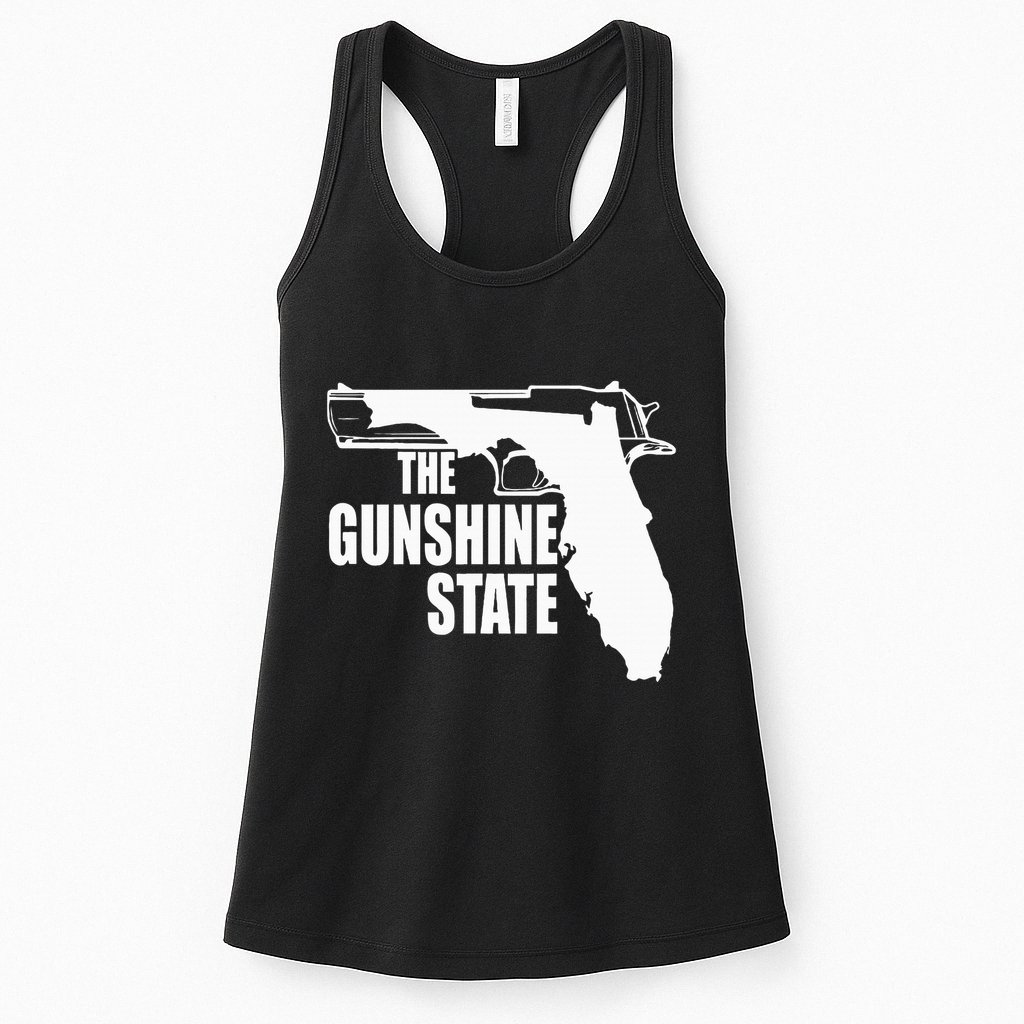 Florida The Gunshine State Womens Tank Top