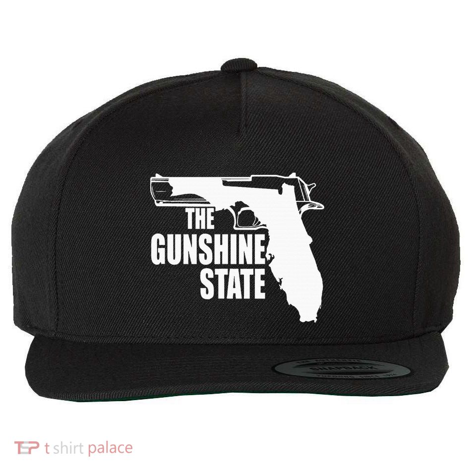 Florida The Gunshine State Wool Snapback Cap