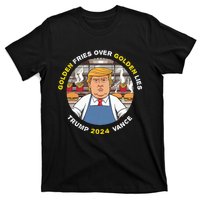 Funny Trump Golden Fries Over Golden Lies Trump Vance 2024 T-Shirt