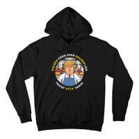 Funny Trump Golden Fries Over Golden Lies Trump Vance 2024 Tall Hoodie