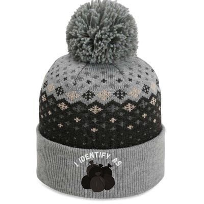 Funny Trash Garbage Bag Design The Baniff Cuffed Pom Beanie