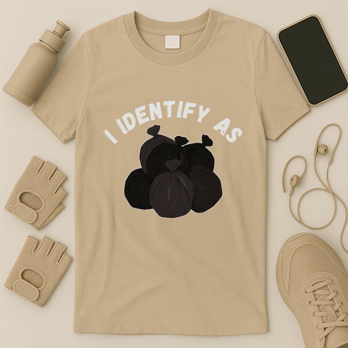 Funny Trash Garbage Bag Design T-Shirt
