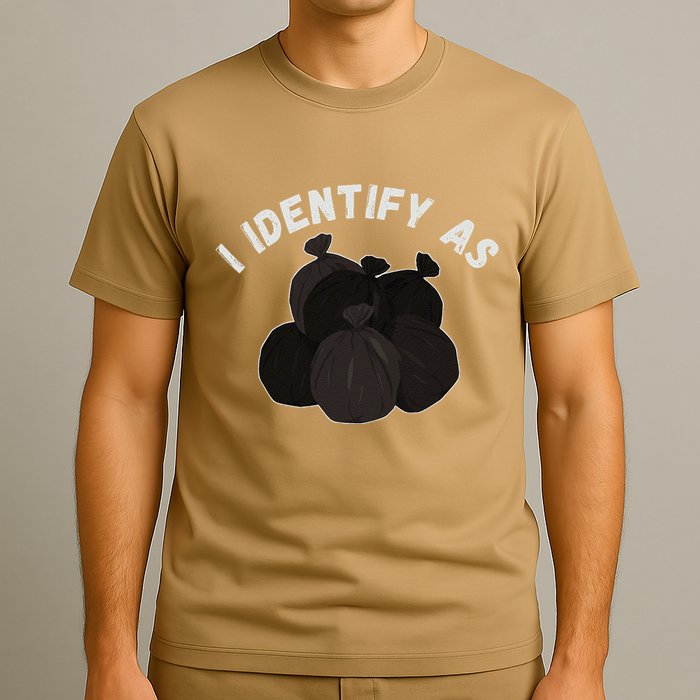 Funny Trash Garbage Bag Design T-Shirt
