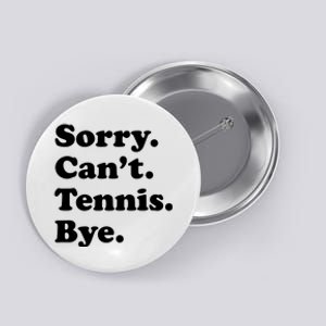 Funny Tennis Gift Button