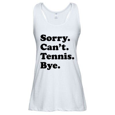 Funny Tennis Gift Ladies Essential Flowy Tank