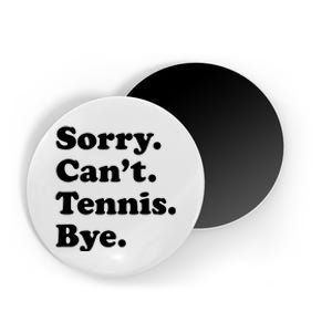 Funny Tennis Gift Magnet