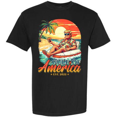 Funny Trump Gulf Of Us America Est 2025  Garment-Dyed Heavyweight T-Shirt