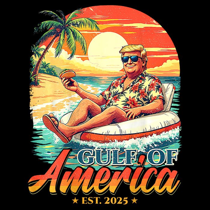 Funny Trump Gulf Of Us America Est 2025  Bag