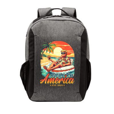 Funny Trump Gulf Of Us America Est 2025  Vector Backpack