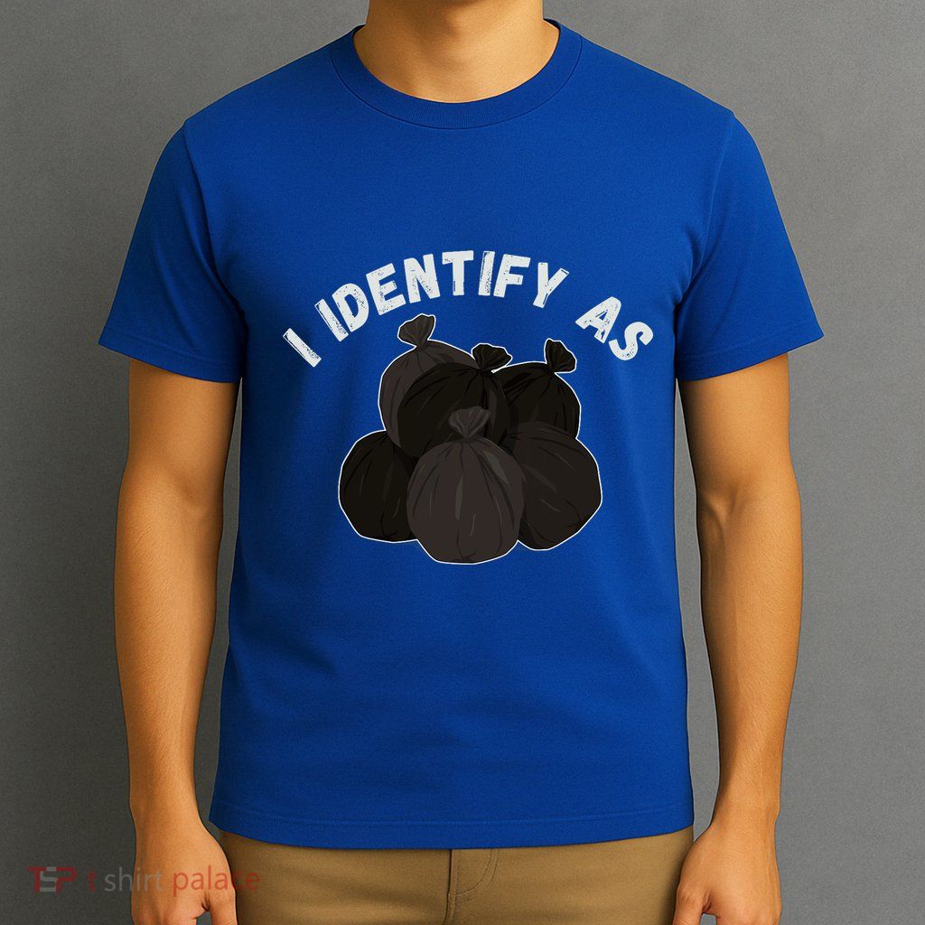 Funny Trash Garbage Bag Design T-Shirt