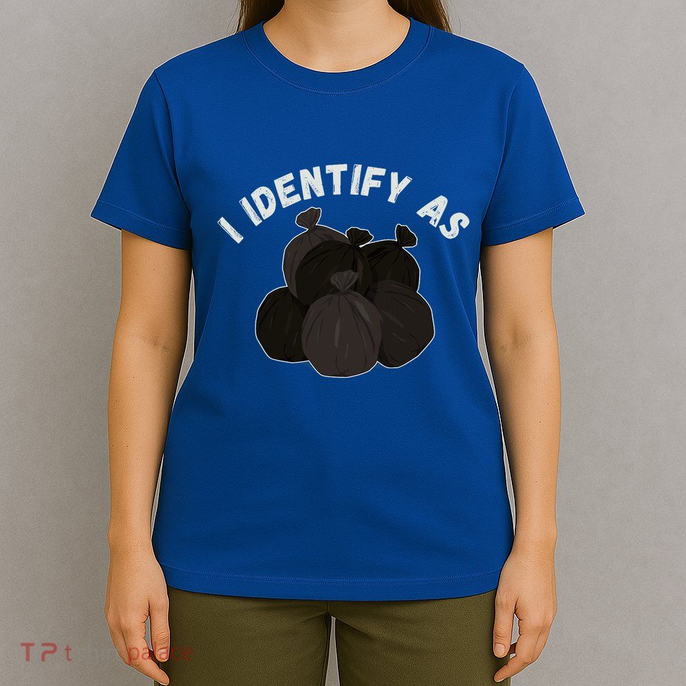 Funny Trash Garbage Bag Design T-Shirt