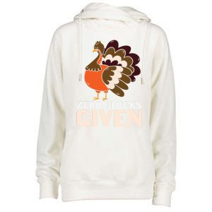 Funny Thanksgiving Grateful Thankful Blessed Family Cute Gift Womens Funnel Neck Pullover Hood