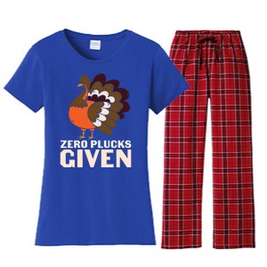 Funny Thanksgiving Grateful Thankful Blessed Family Cute Gift Women's Flannel Pajama Set