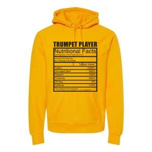 Funny Trumpet Gift For Trumpet Player Premium Hoodie