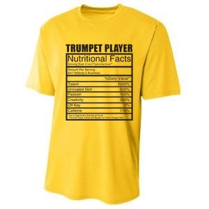 Funny Trumpet Gift For Trumpet Player Performance Sprint T-Shirt