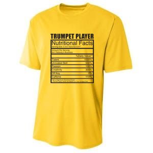 Funny Trumpet Gift For Trumpet Player Youth Performance Sprint T-Shirt