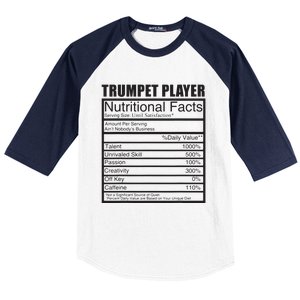 Funny Trumpet Gift For Trumpet Player Baseball Sleeve Shirt