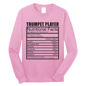 Funny Trumpet Gift For Trumpet Player Long Sleeve Shirt