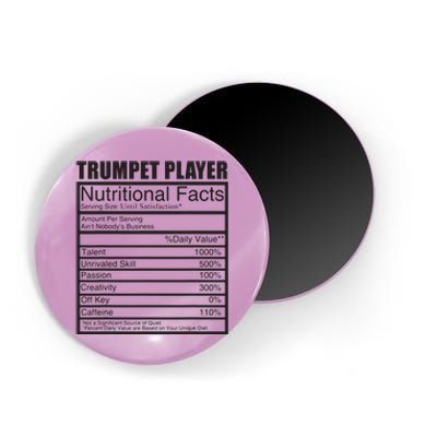 Funny Trumpet Gift For Trumpet Player Magnet