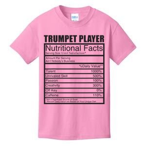 Funny Trumpet Gift For Trumpet Player Kids T-Shirt