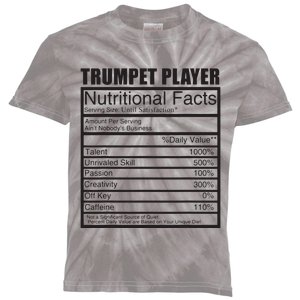 Funny Trumpet Gift For Trumpet Player Kids Tie-Dye T-Shirt