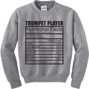 Funny Trumpet Gift For Trumpet Player Kids Sweatshirt