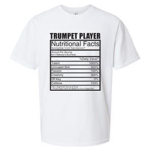 Funny Trumpet Gift For Trumpet Player Sueded Cloud Jersey T-Shirt