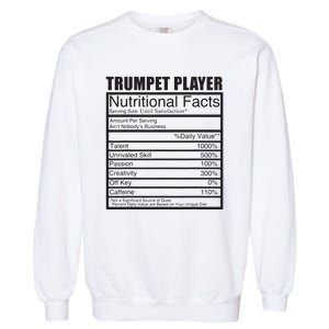 Funny Trumpet Gift For Trumpet Player Garment-Dyed Sweatshirt